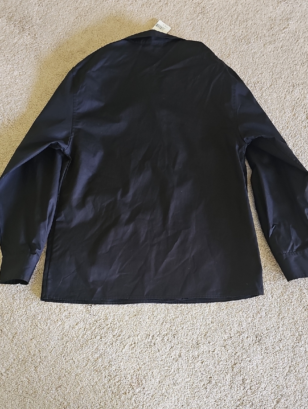 Ralph Lauren Purple Label Black Button Front Shirt - Picture 4 of 6